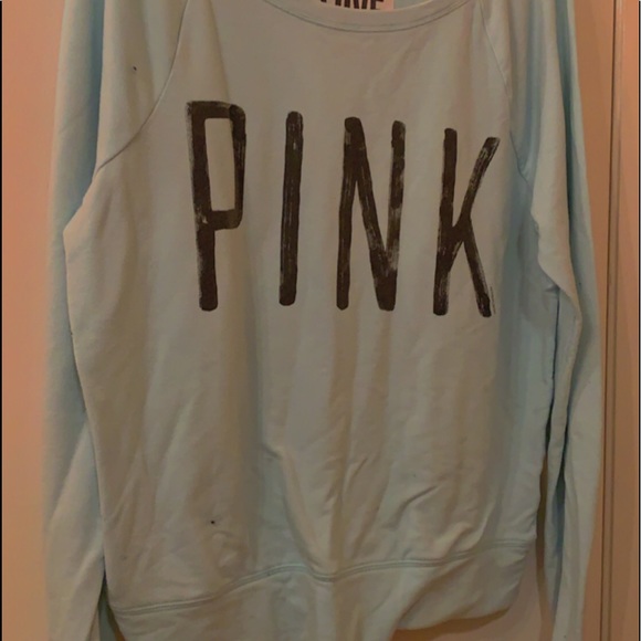 VICTORIA’S SECRET Blue Sweater - Picture 1 of 2